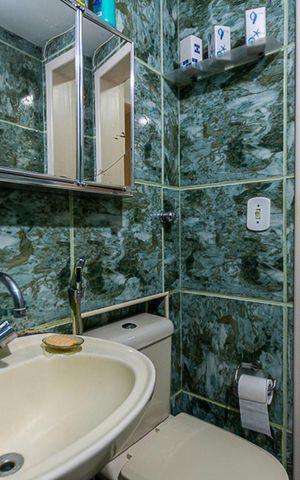 Apartamento à venda com 60m², 2 quartos e 1 vaga Apartamento à venda com 60m², 2 quartos e 1 vagaBanheiro Social