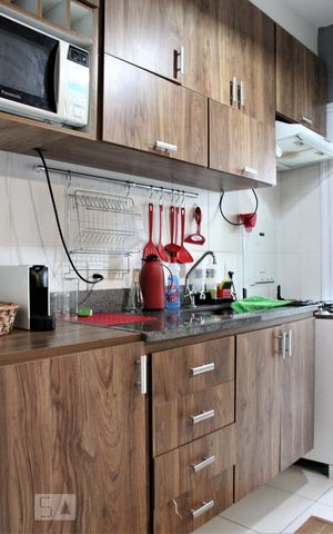 Apartamento à venda com 33m², 1 quarto e sem vagaCozinha - Armários