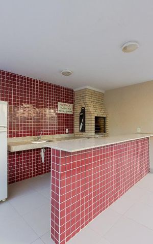 Apartamento à venda com 45m², 2 quartos e 1 vaga Apartamento à venda com 45m², 2 quartos e 1 vagaÁrea comum - Churrasqueira