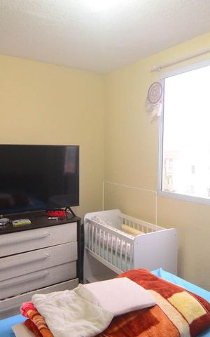 Apartamento à venda com 40m², 2 quartos e 1 vagaQuarto 2