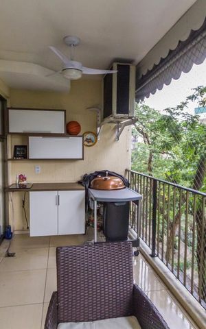 Apartamento à venda com 110m², 3 quartos e 2 vagasVaranda da Sala