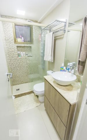 Apartamento à venda com 110m², 3 quartos e 2 vagasBanheiro Social