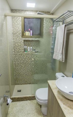 Apartamento à venda com 110m², 3 quartos e 2 vagasBanheiro Social