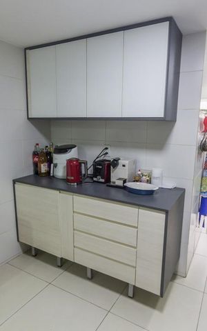 Apartamento à venda com 110m², 3 quartos e 2 vagasCozinha e Área de Serviço