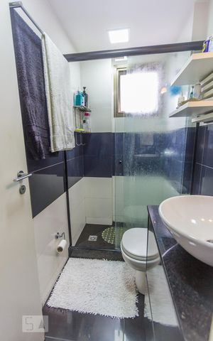 Apartamento à venda com 110m², 3 quartos e 2 vagasBanheiro da Suíte