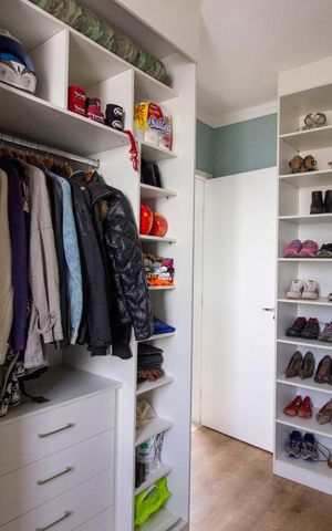 Apartamento para alugar com 52m², 2 quartos e 1 vagaQuarto 2 - Armários