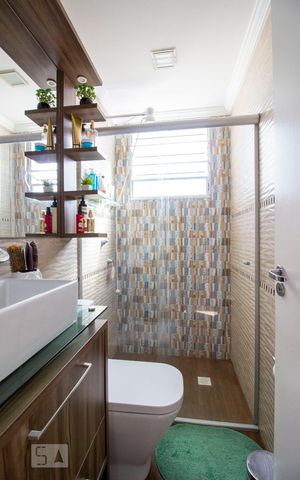 Apartamento para alugar com 52m², 2 quartos e 1 vagaBanheiro