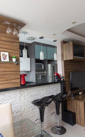 Apartamento para alugar com 52m², 2 quartos e 1 vagaSala