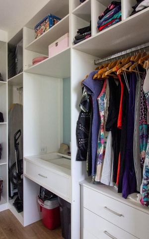 Apartamento para alugar com 52m², 2 quartos e 1 vagaQuarto 2 - Armários