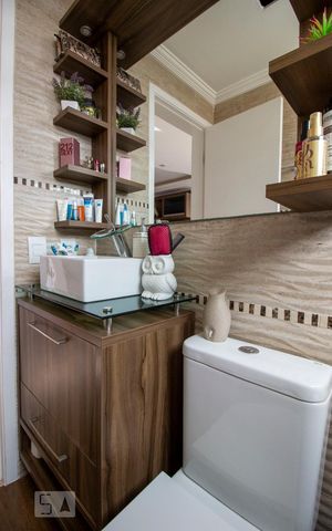 Apartamento para alugar com 52m², 2 quartos e 1 vagaBanheiro