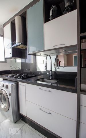 Apartamento para alugar com 52m², 2 quartos e 1 vagaCozinha e Área de Serviço