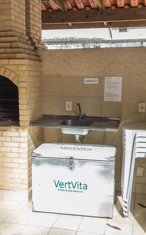 Apartamento à venda com 56m², 2 quartos e 1 vagaÁrea comum - Churrasqueira 2