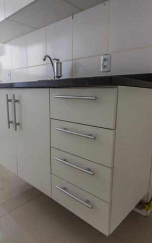 Apartamento à venda com 56m², 2 quartos e 1 vagaCozinha e Área de Serviço