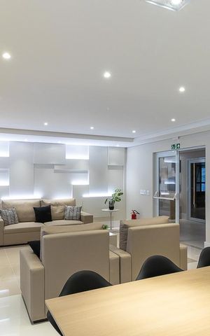 Studio para alugar com 46m², 1 quarto e 1 vaga Studio para alugar com 46m², 1 quarto e 1 vagaÁrea comum - Espaço gourmet