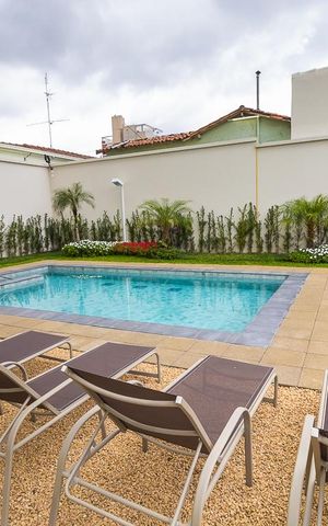 Studio para alugar com 46m², 1 quarto e 1 vaga Studio para alugar com 46m², 1 quarto e 1 vagaÁrea comum - Piscina