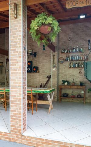 Casa à venda com 205m², 3 quartos e 3 vagasÁrea da churrasqueira
