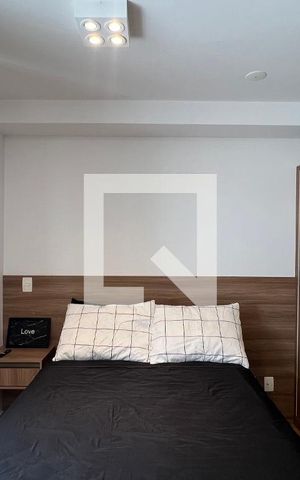 Studio para alugar com 33m², 1 quarto e 1 vaga Studio para alugar com 33m², 1 quarto e 1 vagaQuarto