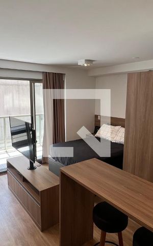 Studio para alugar com 33m², 1 quarto e 1 vaga Studio para alugar com 33m², 1 quarto e 1 vagaCozinha