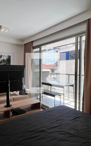 Studio para alugar com 33m², 1 quarto e 1 vaga Studio para alugar com 33m², 1 quarto e 1 vagaQuarto