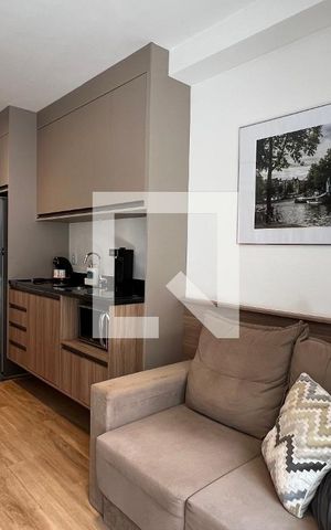 Studio para alugar com 33m², 1 quarto e 1 vaga Studio para alugar com 33m², 1 quarto e 1 vagaSala