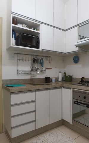 Apartamento à venda com 58m², 2 quartos e sem vagaCozinha
