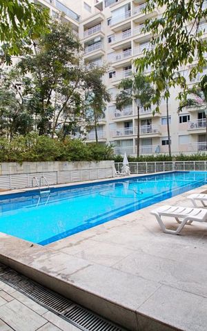 Apartamento à venda com 65m², 1 quarto e 1 vaga Apartamento à venda com 65m², 1 quarto e 1 vagaÁrea comum - Piscina