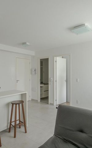 Apartamento para alugar com 34m², 1 quarto e sem vagaSala