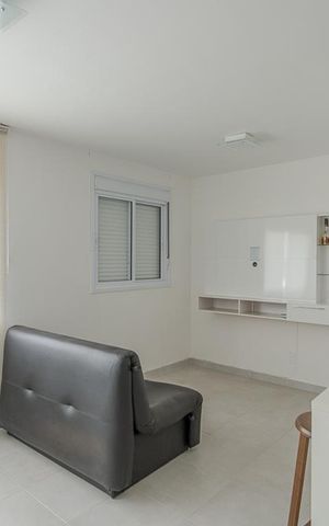 Apartamento para alugar com 34m², 1 quarto e sem vagaSala