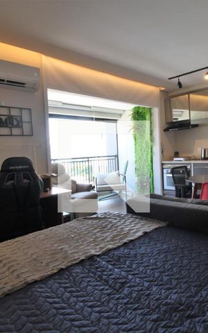 Apartamento à venda com 35m², 1 quarto e 1 vagaQuarto