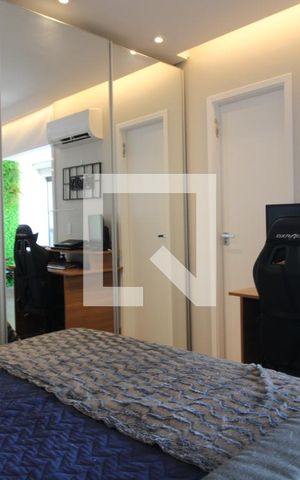 Apartamento à venda com 35m², 1 quarto e 1 vagaQuarto