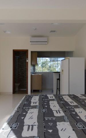 Studio para alugar com 24m², 1 quarto e sem vagaSala/Quarto