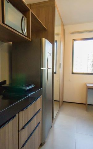 Studio à venda com 16m², 1 quarto e sem vagaStudio