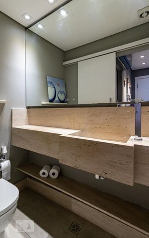Apartamento à venda com 52m², 1 quarto e 1 vaga Apartamento à venda com 52m², 1 quarto e 1 vagaLavabo