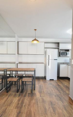 Studio à venda com 52m², 1 quarto e 1 vagaSala