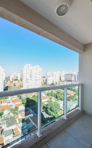 Studio à venda com 52m², 1 quarto e 1 vagaVaranda