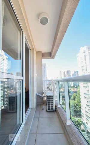 Studio à venda com 52m², 1 quarto e 1 vagaVaranda