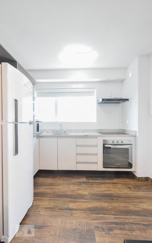 Studio à venda com 52m², 1 quarto e 1 vagaCozinha