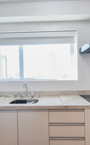 Studio à venda com 52m², 1 quarto e 1 vagaCozinha