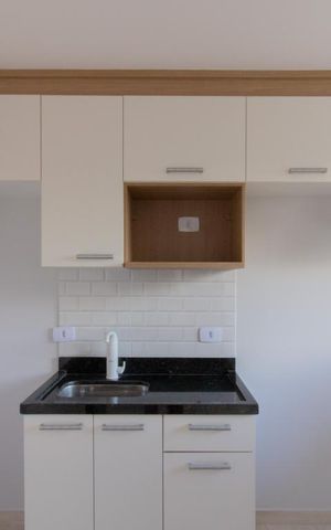 Apartamento para alugar com 30m², 1 quarto e sem vaga Apartamento para alugar com 30m², 1 quarto e sem vagaCozinha - Armário