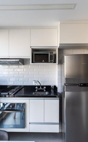 Studio à venda com 30m², 1 quarto e 1 vagaStudio
