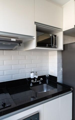 Studio à venda com 30m², 1 quarto e 1 vagaStudio