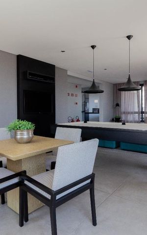 Studio à venda com 30m², 1 quarto e 1 vagaÁrea comum