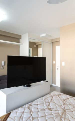Studio à venda com 30m², 1 quarto e 1 vagaStudio