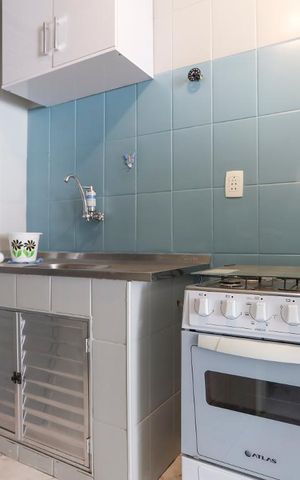 Studio à venda com 40m², 1 quarto e sem vagaCozinha