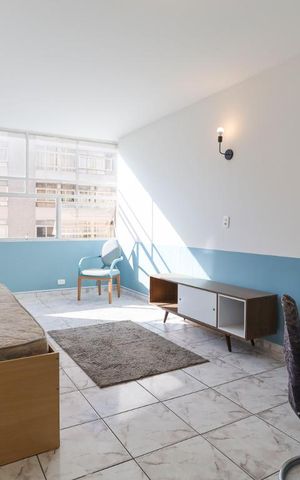 Studio à venda com 40m², 1 quarto e sem vagaQuarto