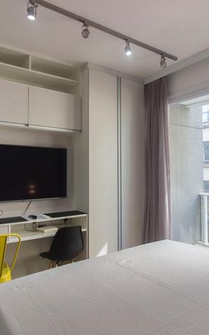 Studio à venda com 23m², 1 quarto e sem vagaStudio