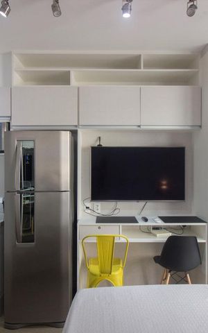 Studio à venda com 23m², 1 quarto e sem vagaStudio