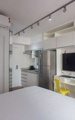 Studio à venda com 23m², 1 quarto e sem vagaStudio
