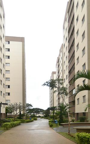 Apartamento para alugar com 65m², 3 quartos e 1 vagaFachada interna