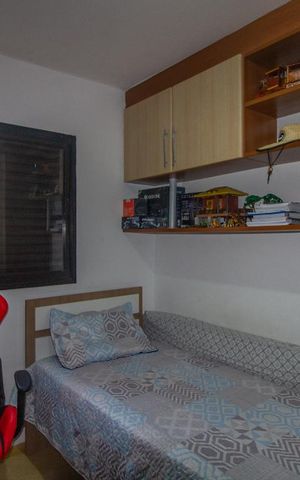 Apartamento à venda com 68m², 3 quartos e 2 vagas Apartamento à venda com 68m², 3 quartos e 2 vagasQuarto 2